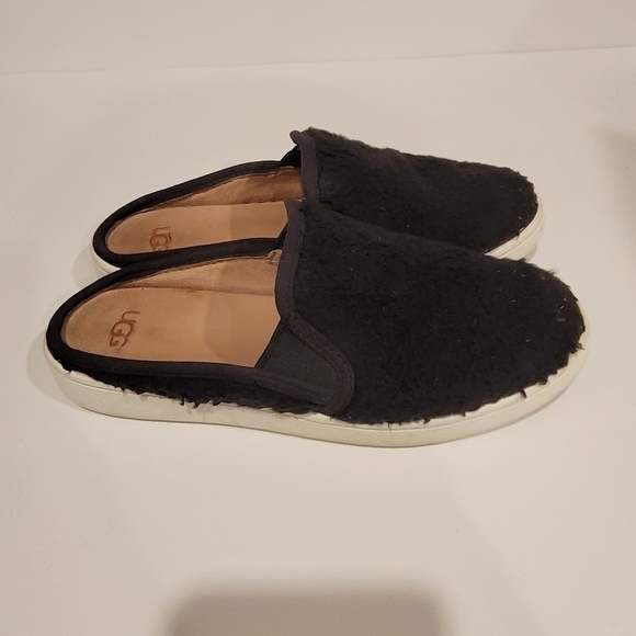 UGG Luci furry slip on sneakers - Picture 4 of 7